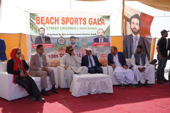 Beach Sports Gala Organised by Sports and Youth Affairs, Government of Sindh on December 10th, 2024.
